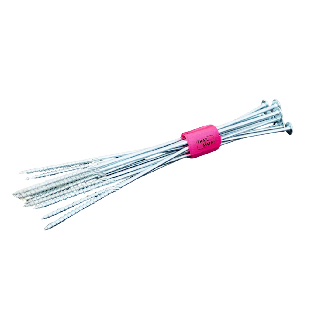 Erdanker zur Befestigung des TRAIL-MATE Wegesystems für Rollstühle